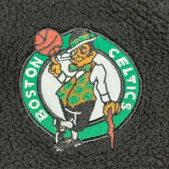 Authentic Ultra GAME Boston Celtics Embroidered  Lettering Hoodie Womens Medium - Picture 7 of 12